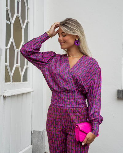 BLOUSE CHARELLE PRINT