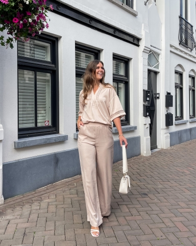 BLOUSE NINA BEIGE