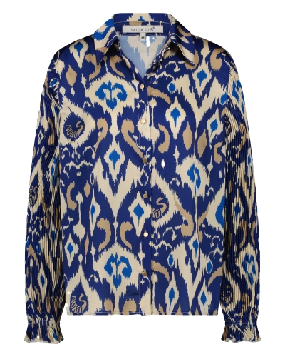 Nukus BLOUSE ROOS BLAUW