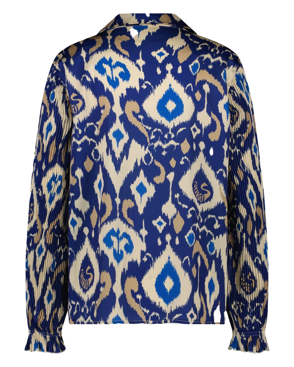 BLOUSE ROOS BLAUW