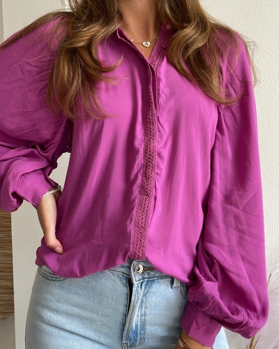 BLOUSE TATUM MAGENTA