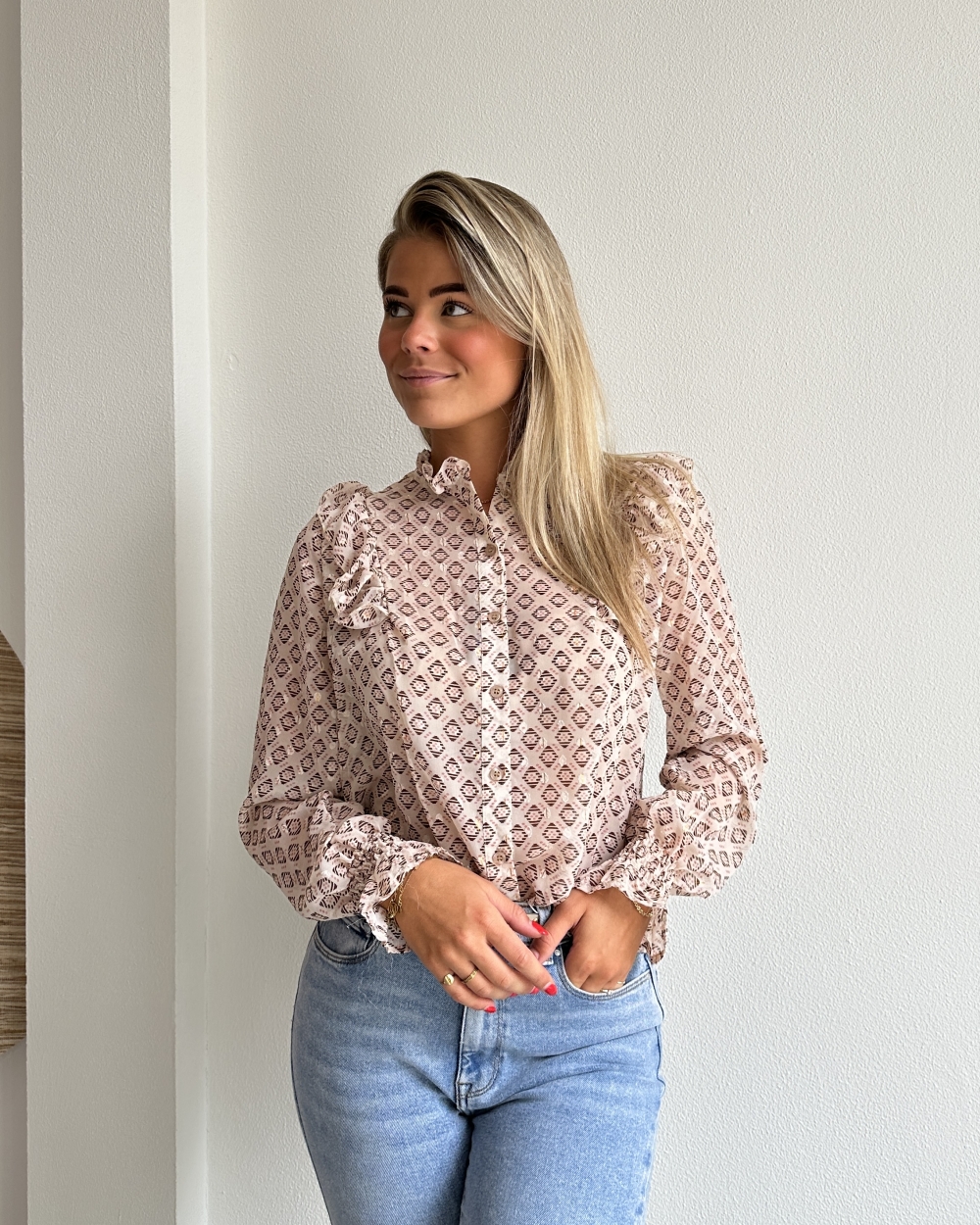 BLOUSE LOTJE LUREX 