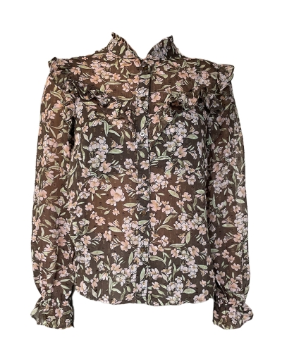 Gossip BLOUSE FLORINE TAUPE