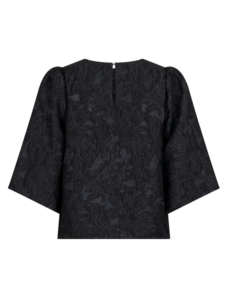 BLOUSE LAVA ZWART