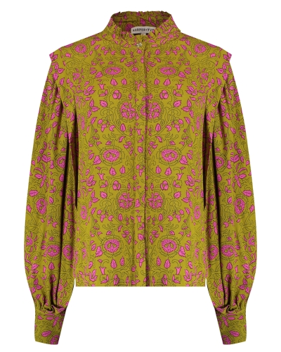 Harper & Yve BLOUSE OLIVIA OLIJFGROEN