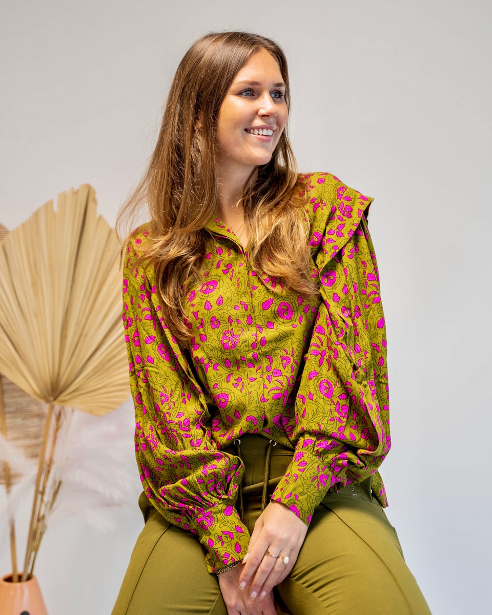 BLOUSE OLIVIA OLIJFGROEN