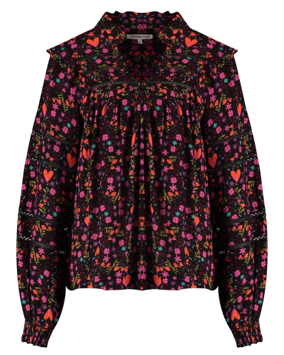 BLOUSE KAIA ZWART