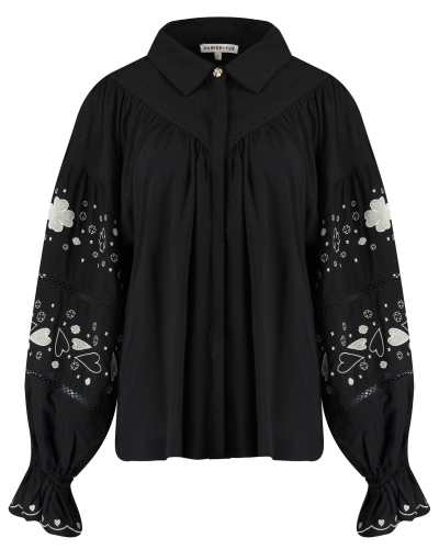 BLOUSE KARLEY ZWART