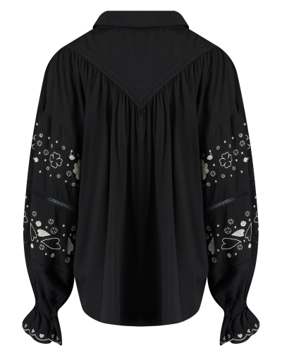 BLOUSE KARLEY ZWART
