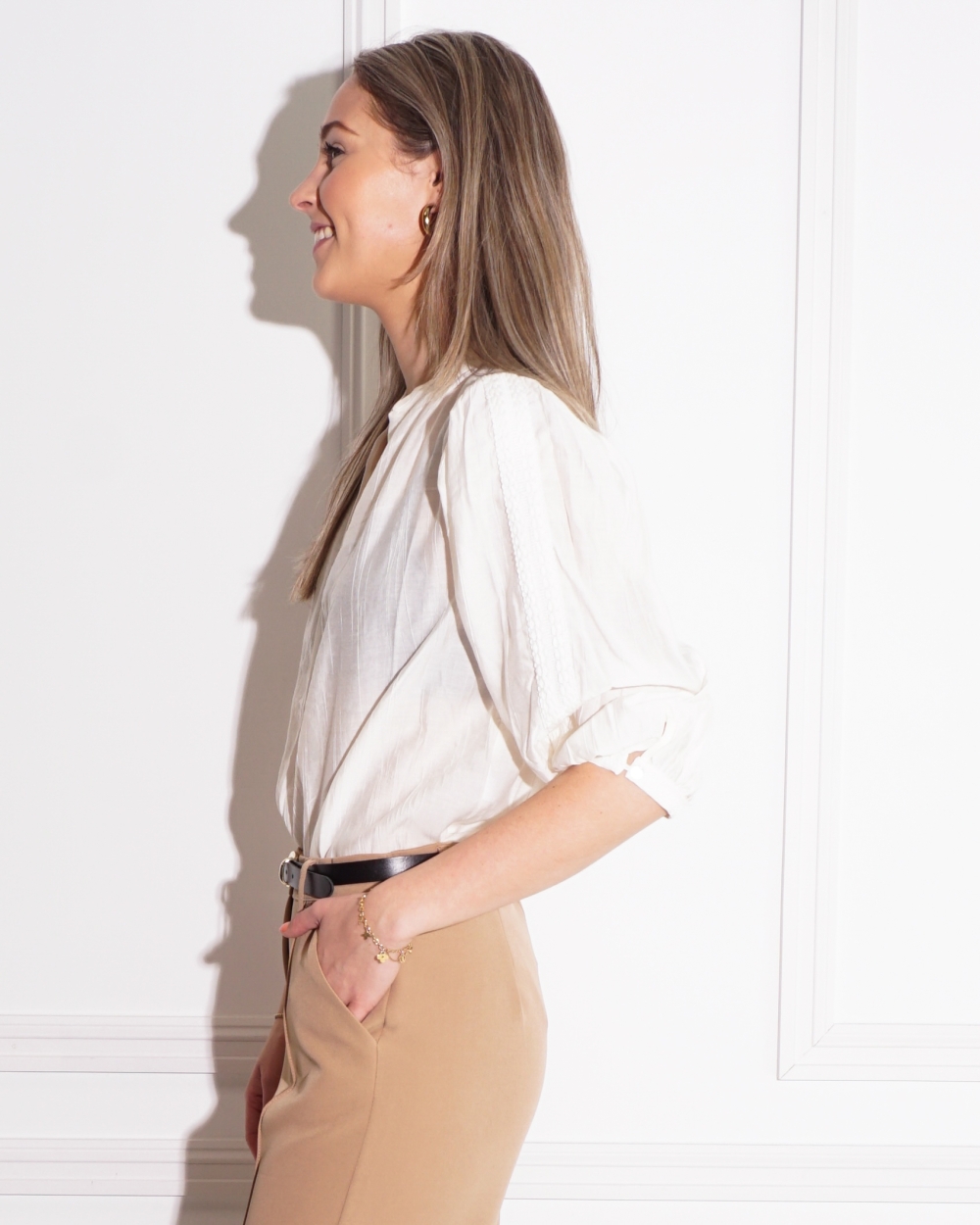 BLOUSE LENA ECRU