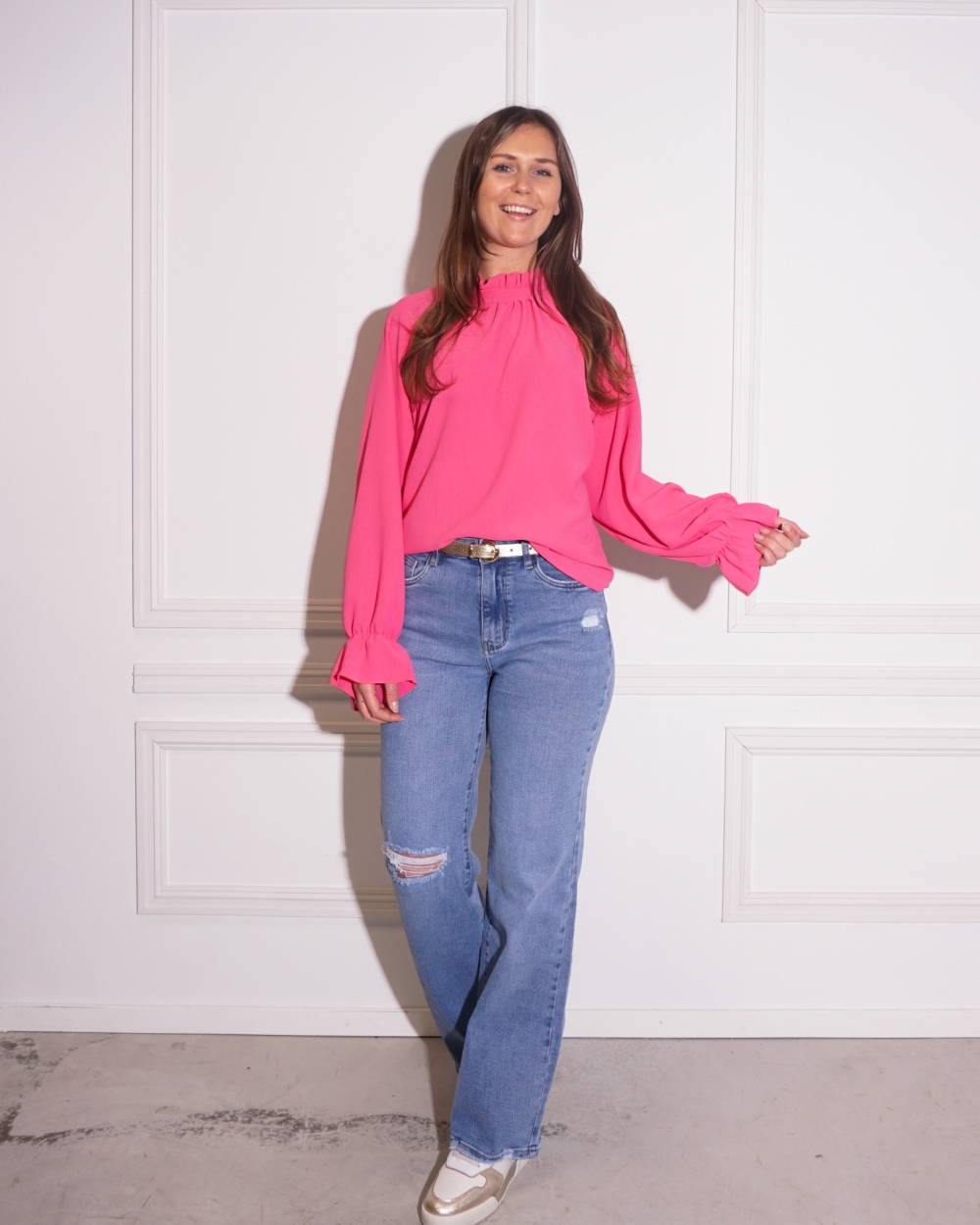 BLOUSE ELOISE FUCHSIA