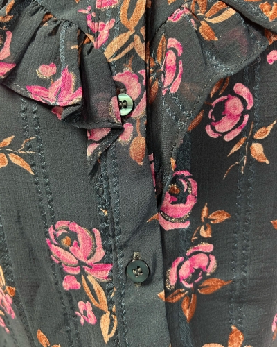 BLOUSE FLORINE GROEN