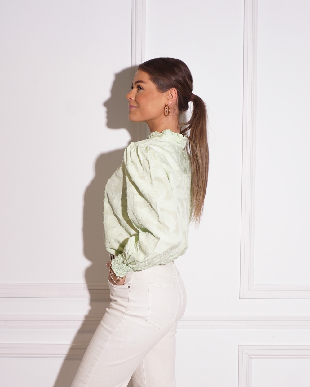 BLOUSE GRACE GROEN