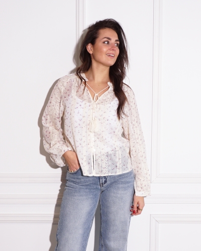 BLOUSE ELISA BEIGE