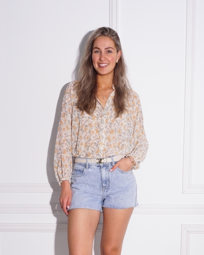 Neo Noir BLOUSE SOMMIE LIGHT YELLOW