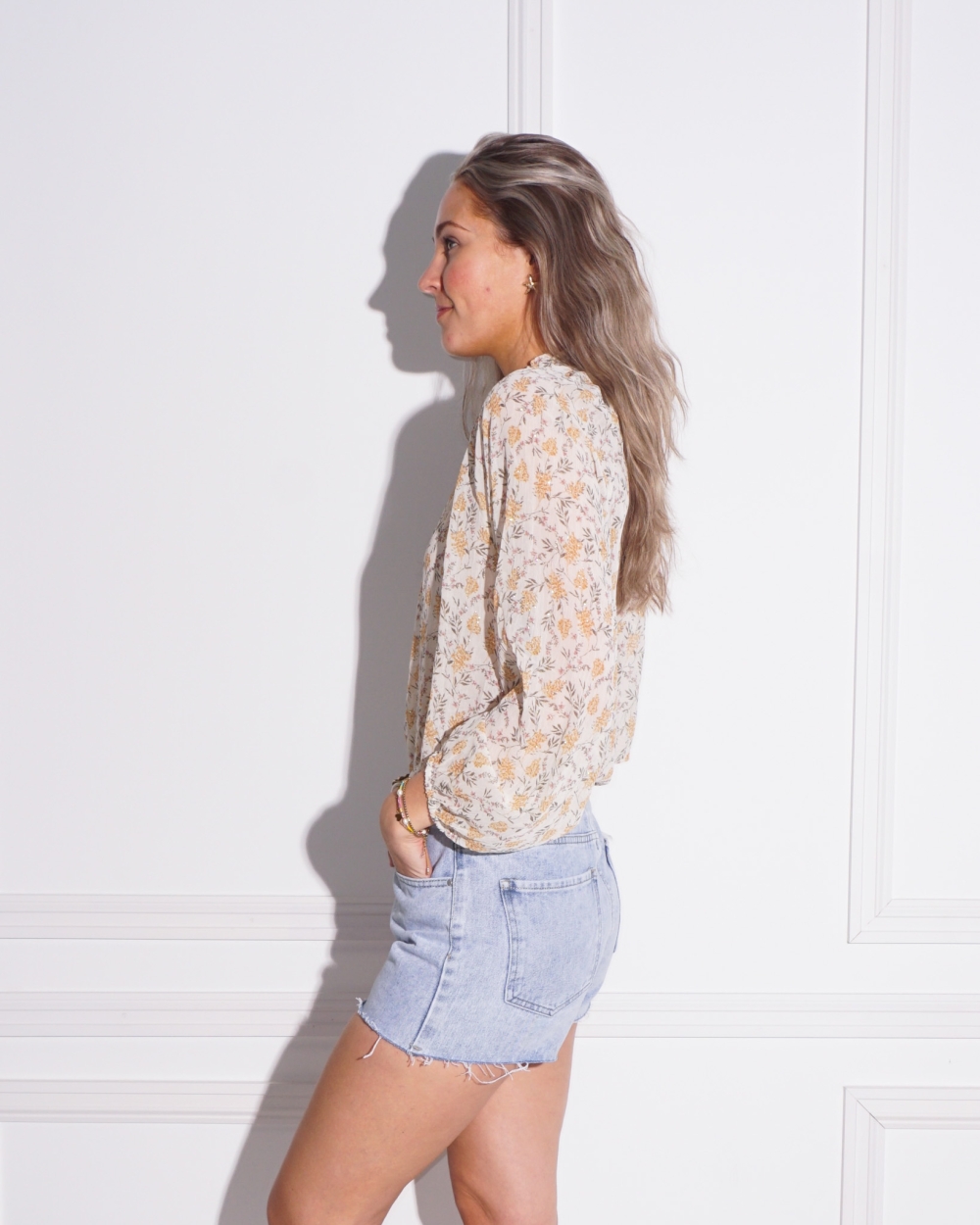 BLOUSE SOMMIE LIGHT YELLOW