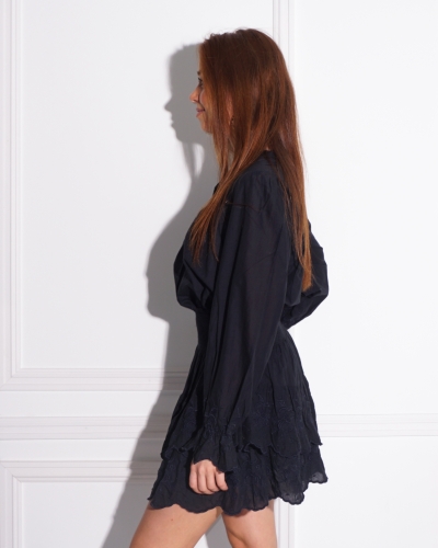BLOUSE HELINE BLAUW