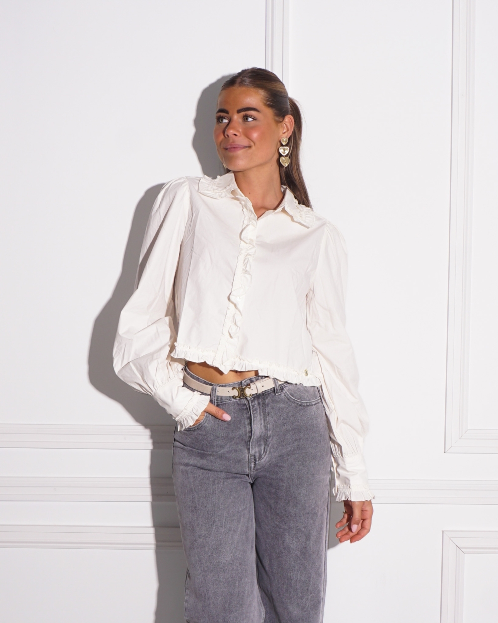 TOP ELLIE OFF WHITE