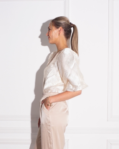 Nukus BLOUSE DELILAH ECRU