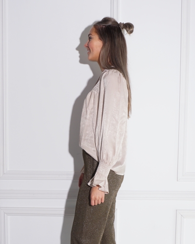 Nukus BLOUSE NAMIBIA BEIGE