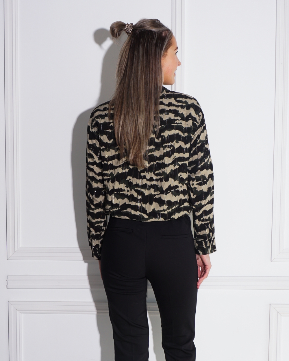 BLOUSE DURHAM ZWART