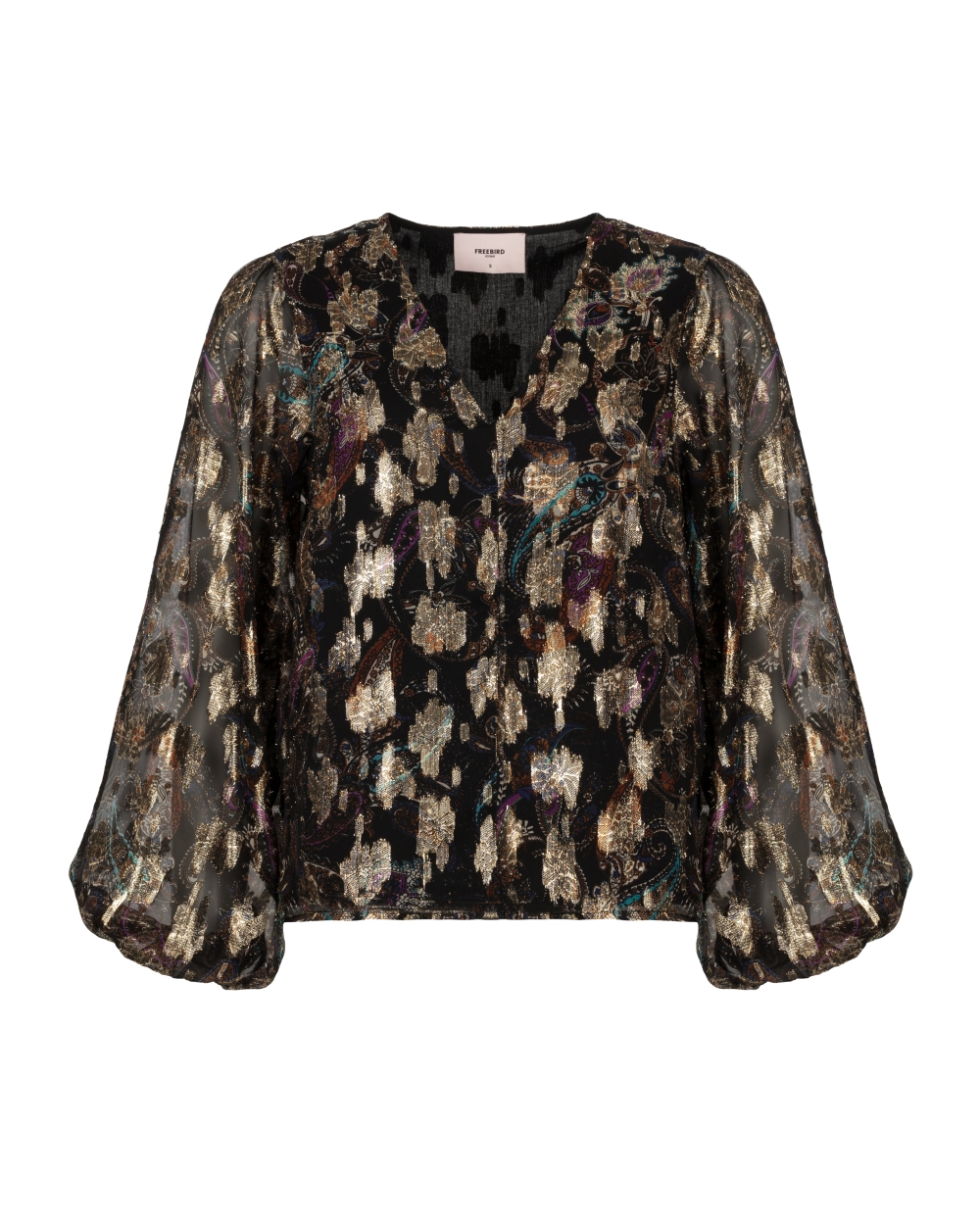 BEANDRA BLOUSE ZWART