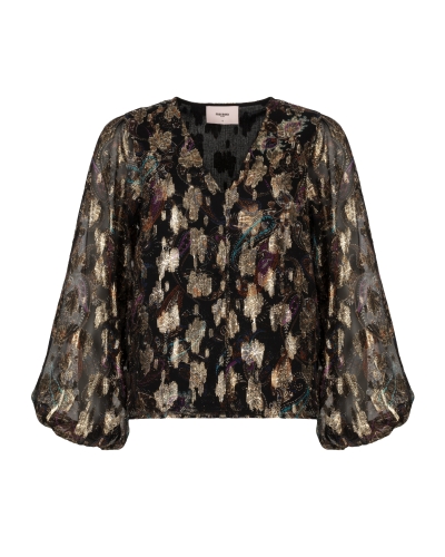 BEANDRA BLOUSE ZWART