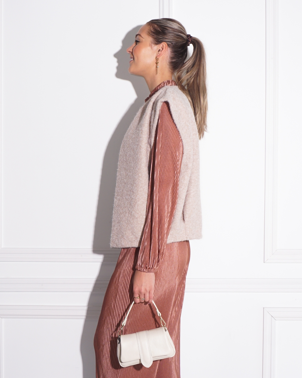 BLOUSE SIENNA ROEST