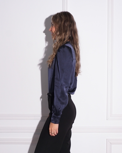 Neo Noir BLOUSE ROSSLYN BLAUW 