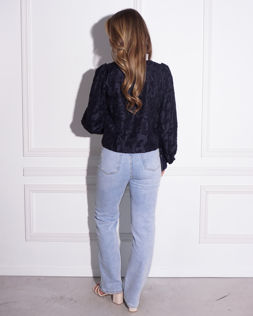 BLOUSE DALISKA BLAUW 