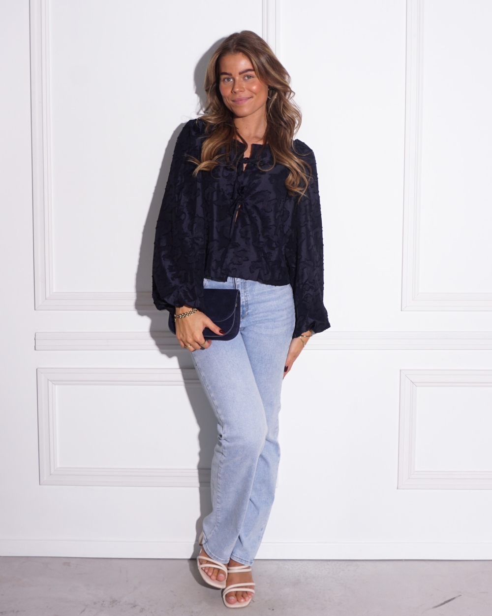 BLOUSE DALISKA BLAUW 