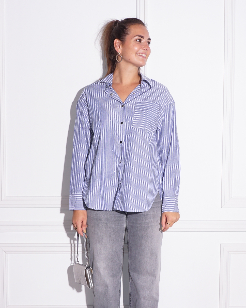 BLOUSE LIVIA BLAUW
