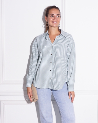 Gossip BLOUSE LIVIA GROEN