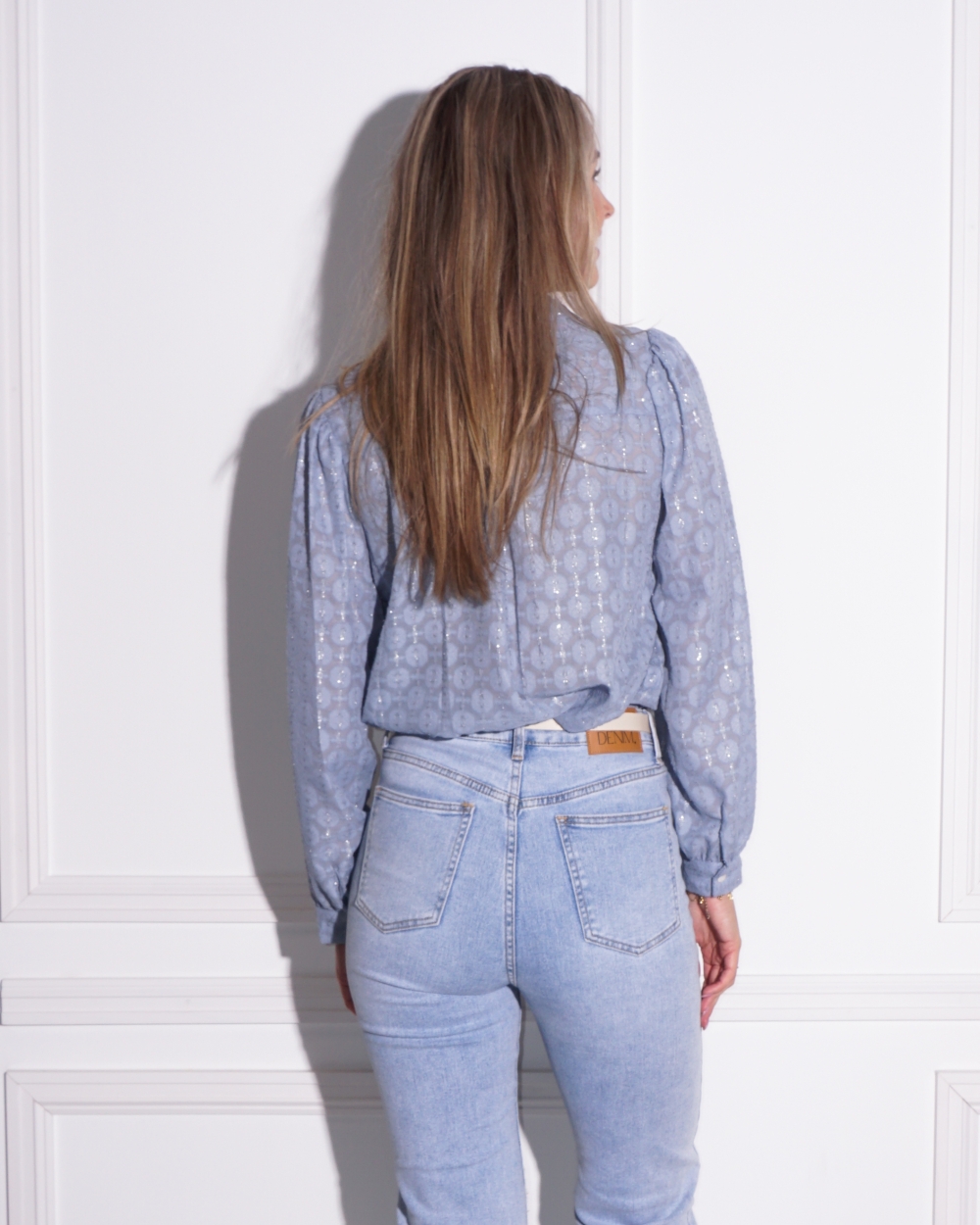 BLOUSE FILOU BLAUW