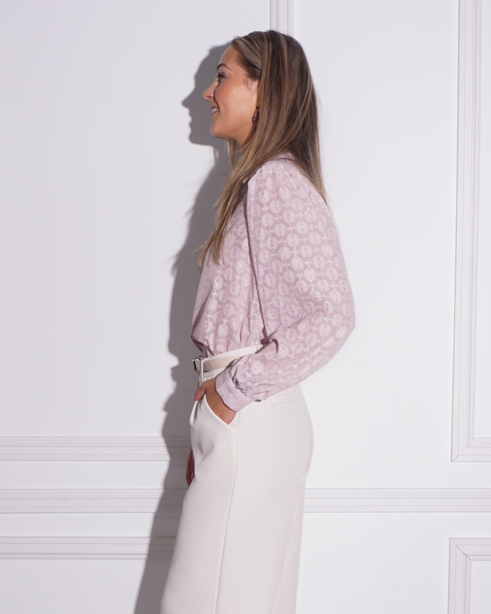 BLOUSE FILOU ROZE