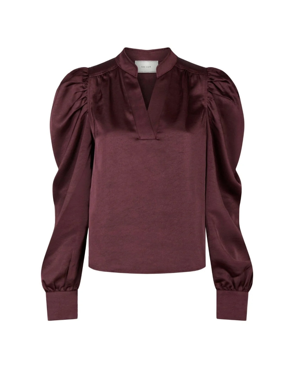 BLOUSE ROSSLYN BURGUNDY 