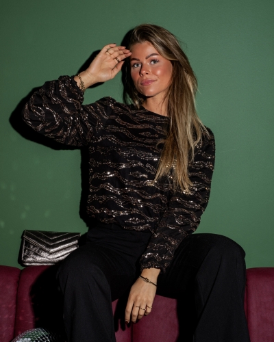 Gossip the Label BLOUSE DAPHNE GOUD