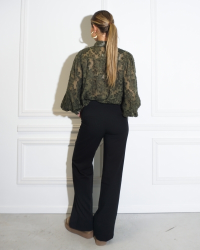 BLOUSE NISA GROEN