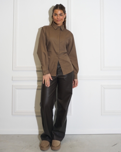 BLOUSE WALDIS TAUPE