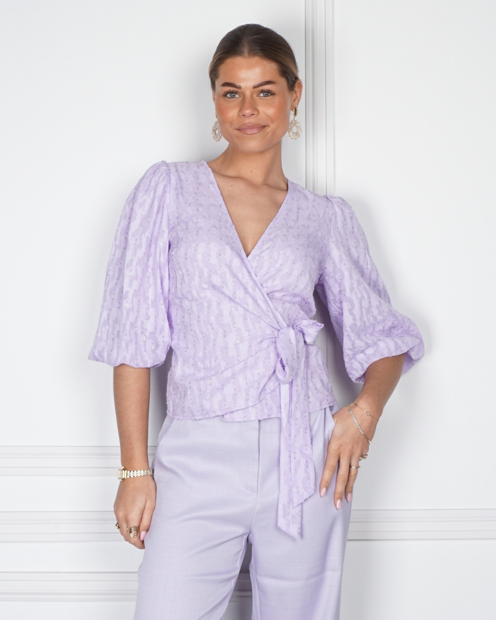 BLOUSE BIBIENNE LILA