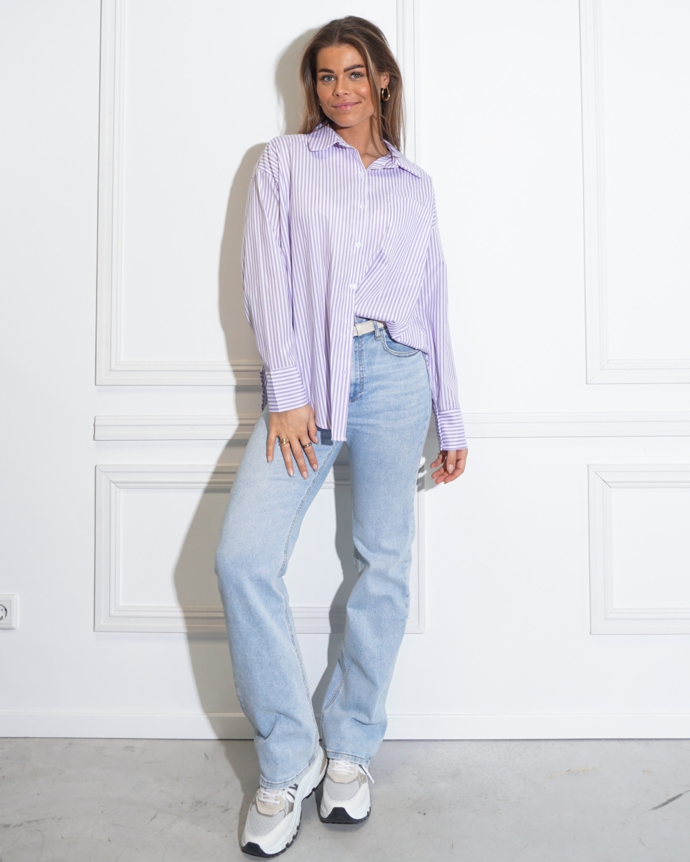 BASIC BLOUSE STRIPE PAARS