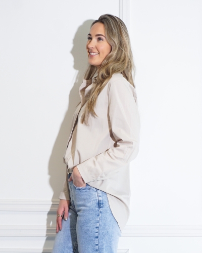 Gossip BASIC BLOUSE BEIGE