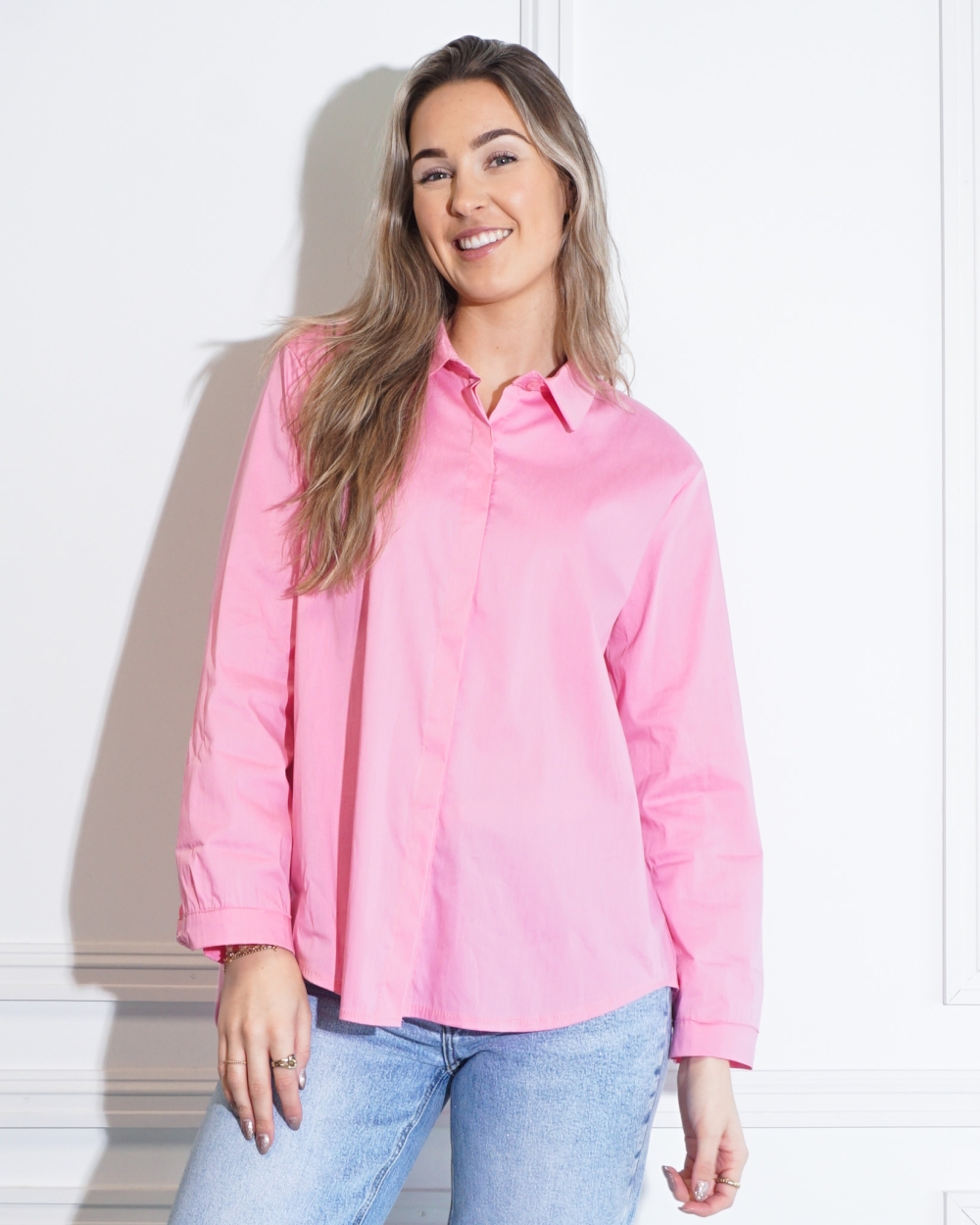 BASIC BLOUSE ROZE