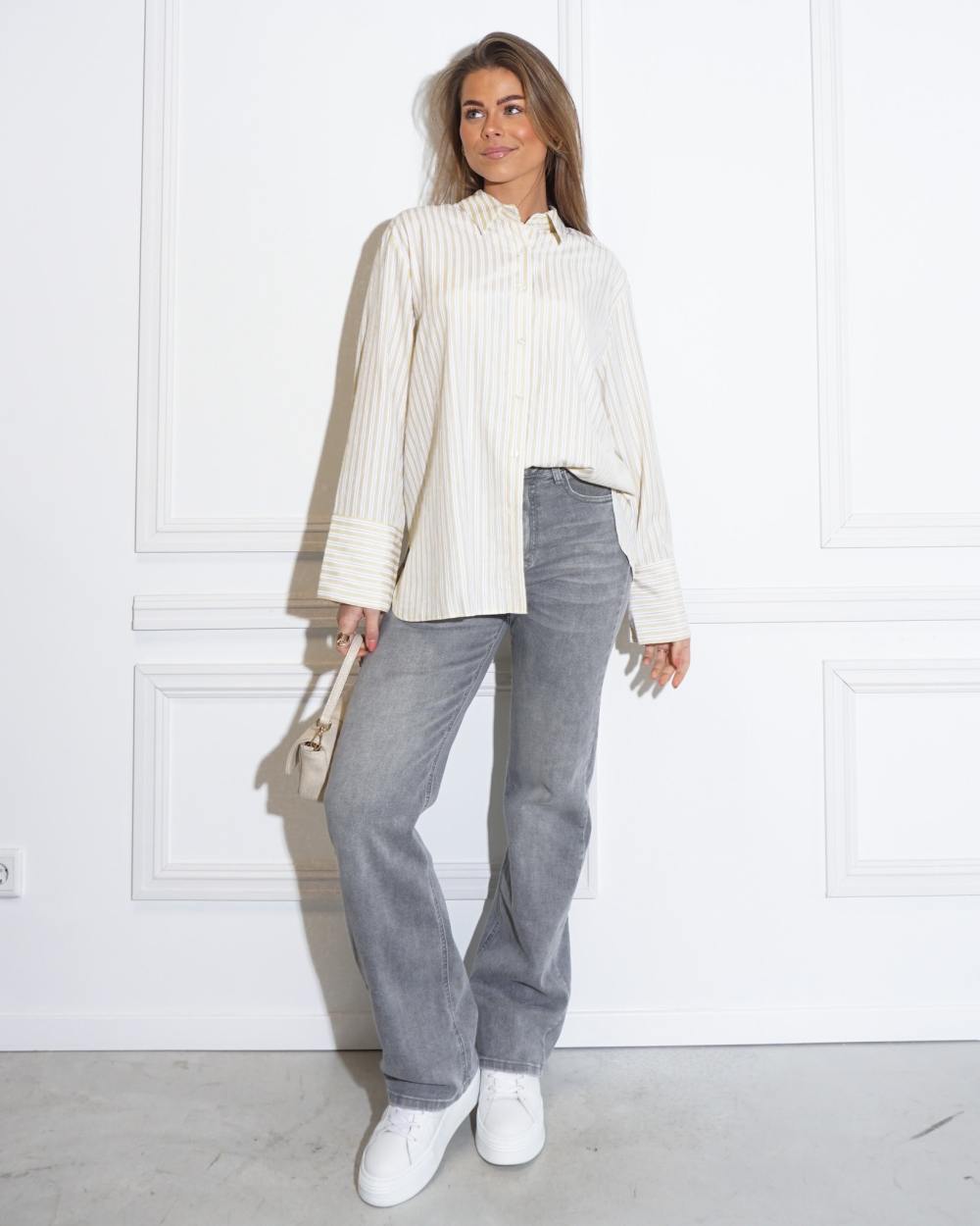 BLOUSE DITA LICHT GEEL