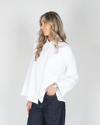 YAYA OVERSIZED BLOUSE WIT