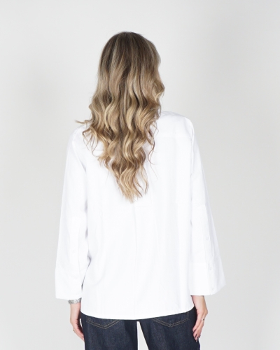 OVERSIZED BLOUSE WIT