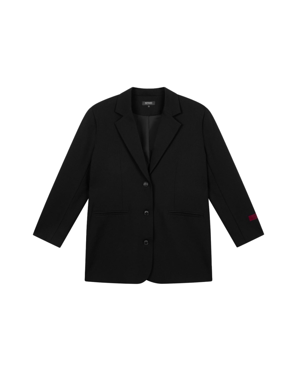OVERSIZED BLAZER LESLIE ZWART