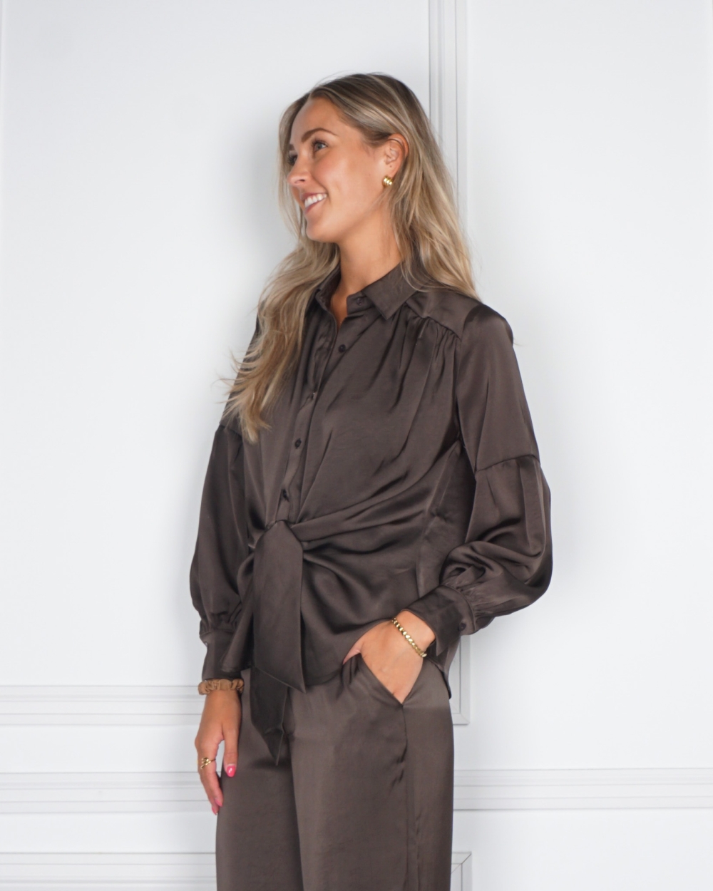 BLOUSE NAJA BRUIN