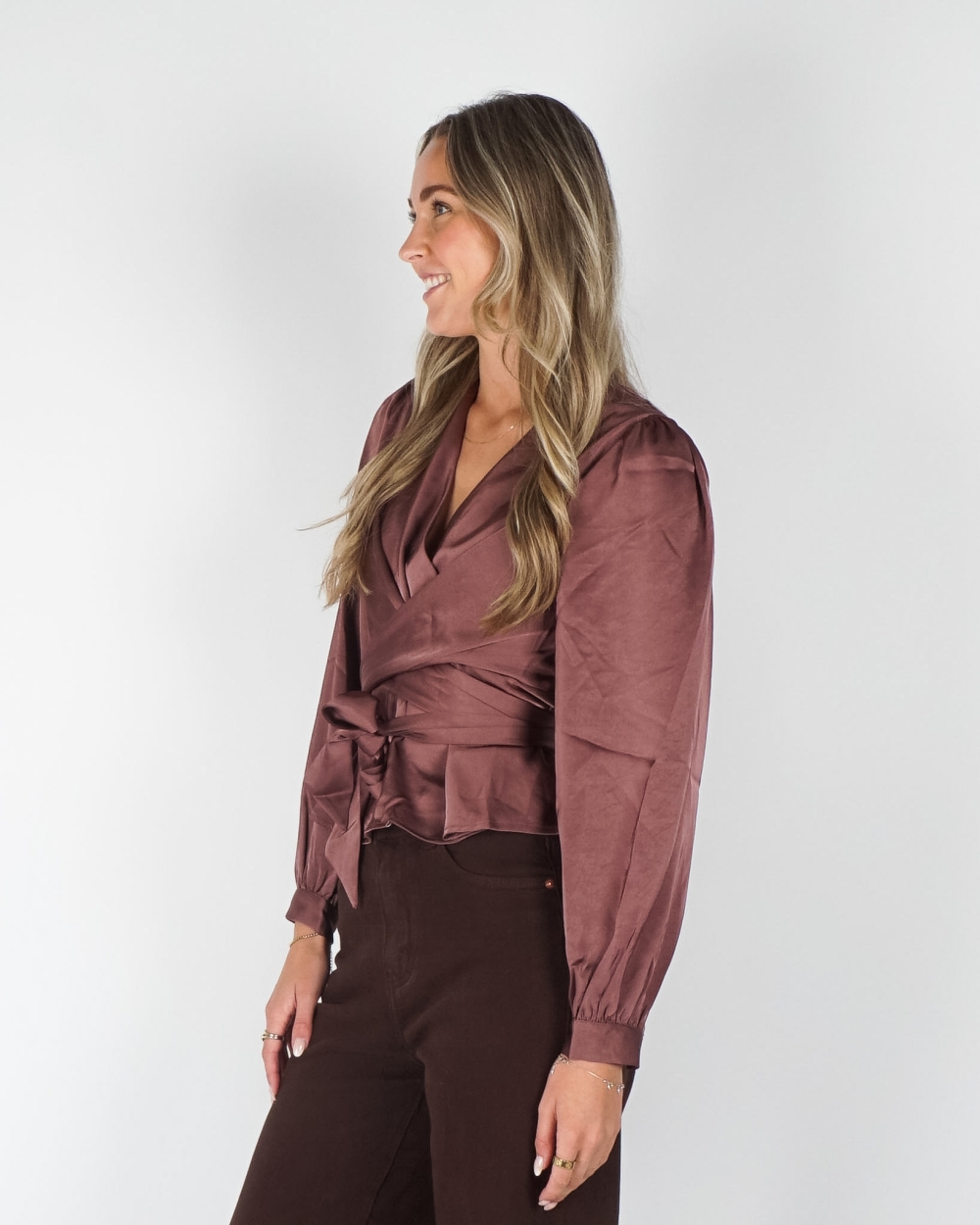 BLOUSE RISTA MAUVE