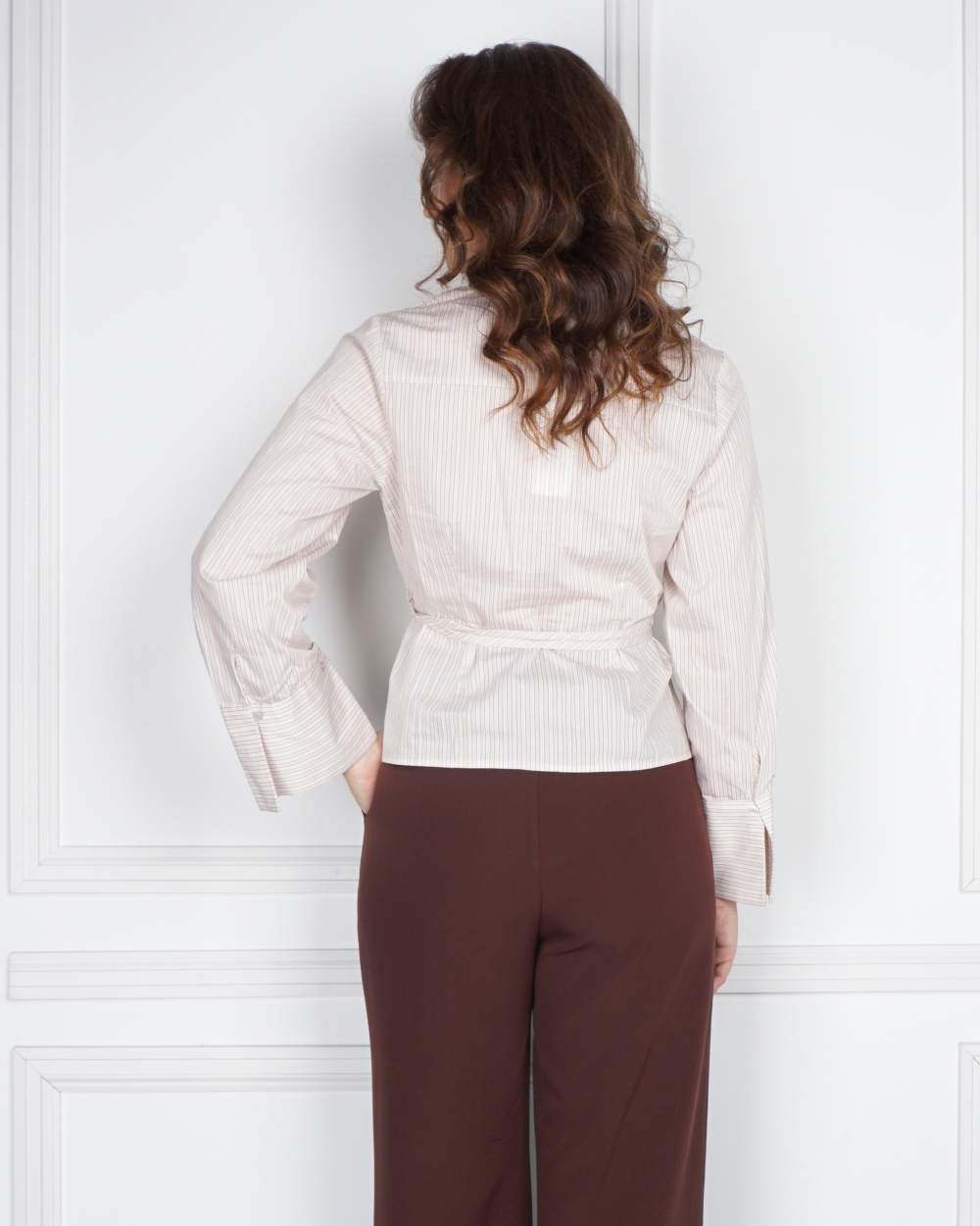 BLOUSE CLARIDA ROSE BEIGE